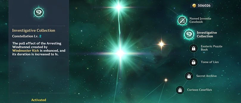 Constellations of Heizou in Genshin Impact
