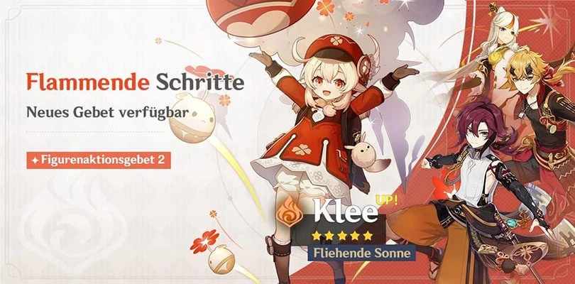 Klees gebet, um Heizou zu beschwören in Genshin Impact