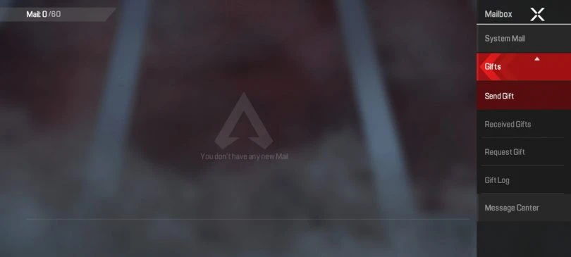Apex Legends Mobile codes via the messaging system