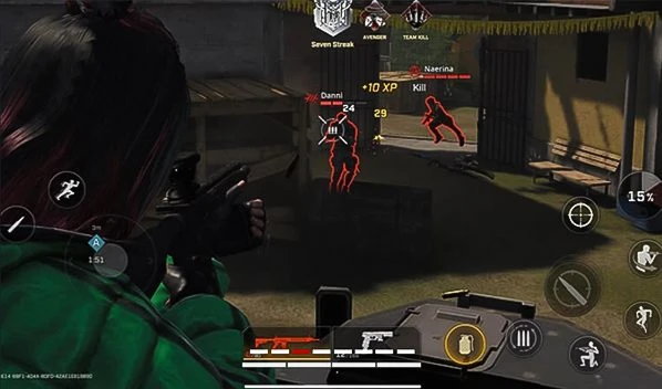 Gameplay de la beta de Rogue Company: Elite sur iOS