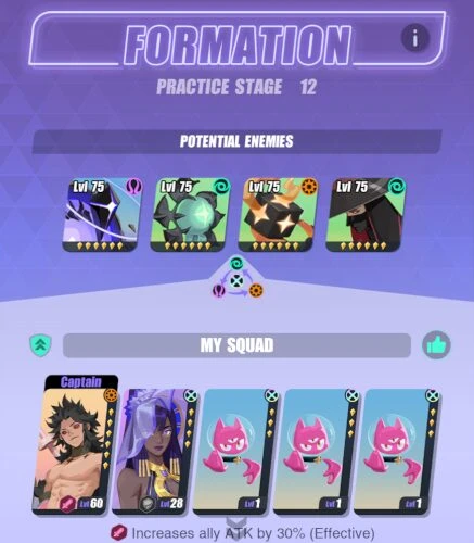 Alternative team to gain xp for Dislyte Espers