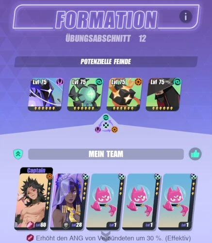 Alternatives Team, um Esper xp zu gewinnen Dislyte