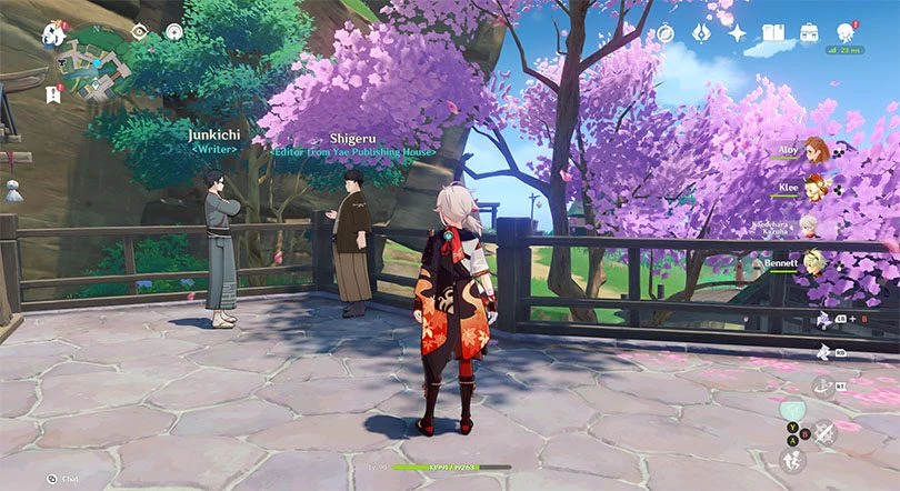 Launch the Genshin Impact Storytelling Method quest