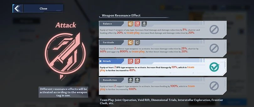 Tower of Fantasy : Weapon Resonance
