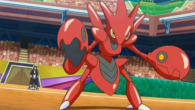 Cizayox dans Pokémon Unite : images de l'anime