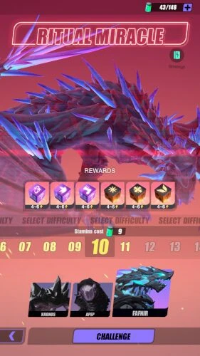 Dislyte Fafnir 10 in the Ritual Miracle