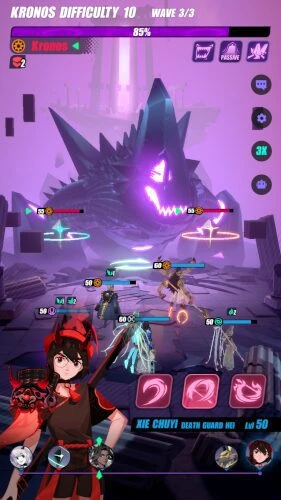 Start of the fight against Dislyte Kronos 10