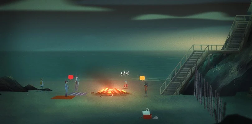 Gameplay de l'édition Netflix d'Oxenfree