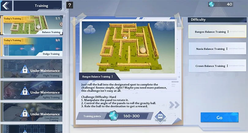 Training missions for Tower of Fantasy farm