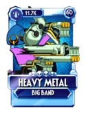 La variante Heavy Metal de Big Band dans Skullgirls