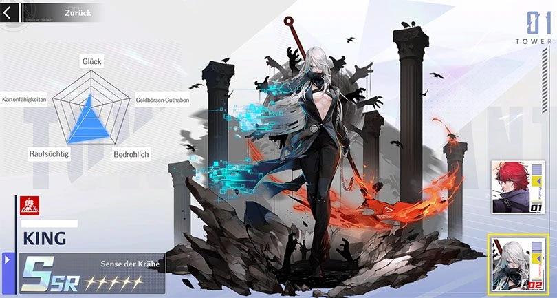 Tower of Fantasy King Profil