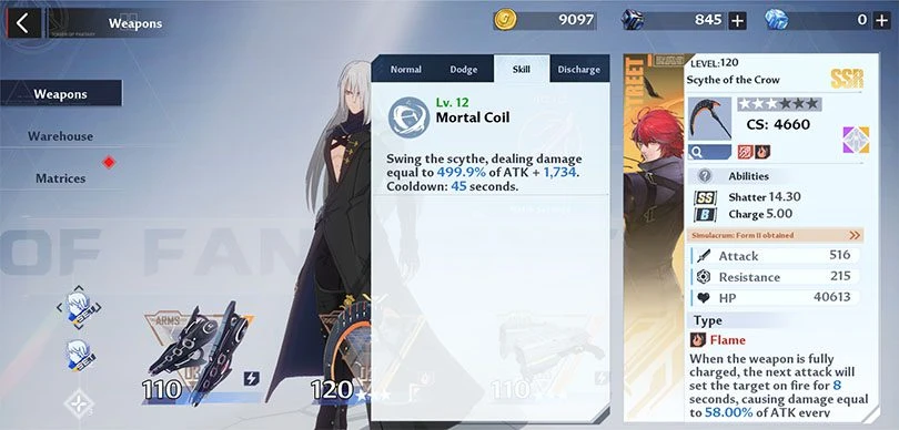 Tower of Fantasy King's skill