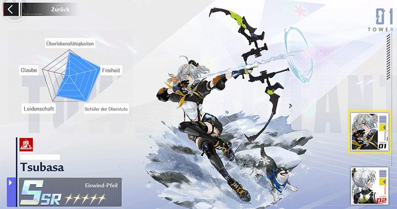 Tower of Fantasy Tsubasa Daten