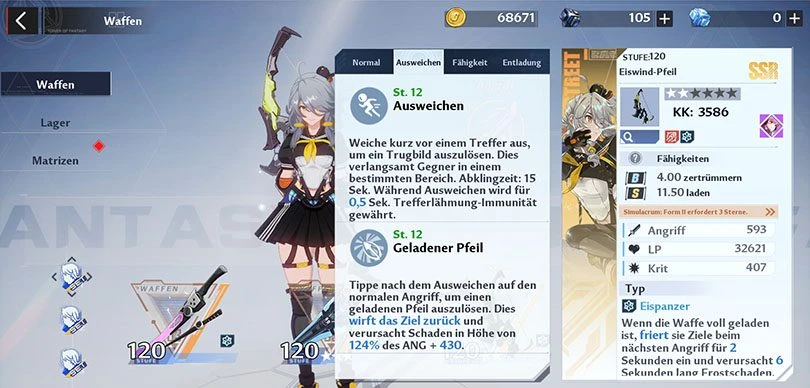 Ausweichen von Tsubasa in ToF