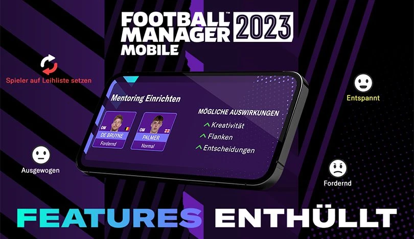 Neue Features der Football Manager 2023 Release