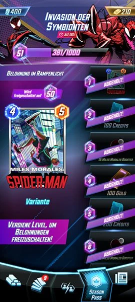 Test von Marvel Snap: Season Pass