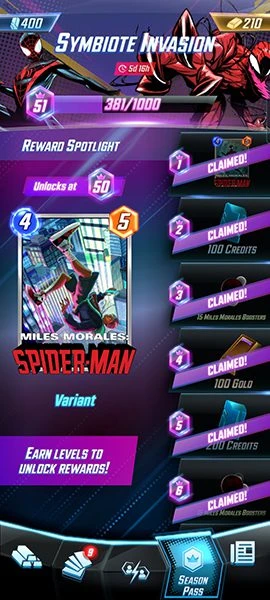 Test of Marvel Snap : Season Pass