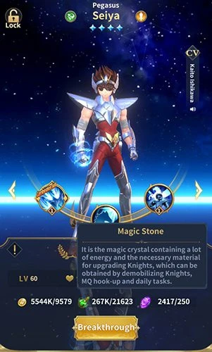 Auflage 10 Ritter reroll guide gut beginnen Saint Seiya Legend of Justice