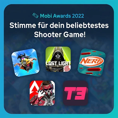 Umfrage zum besten mobilen Shooter des Jahres