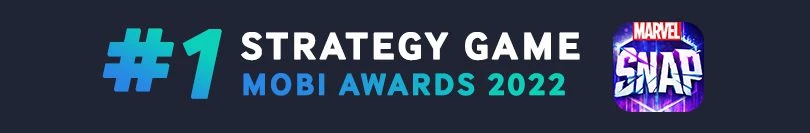 Bestes mobiles Strategiespiel Mobi Awards 2022 - Marvel Snap