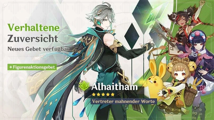 Genshin Impact Alhaitham Banner