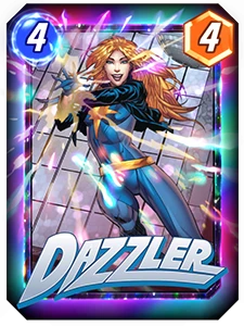 Carte Dazzler Series 5 Marvel TCG