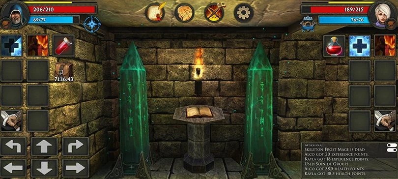Moonshades RPG gameplay image