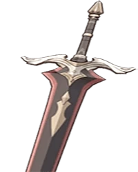 Arme pour Dehya : Épée sanglante