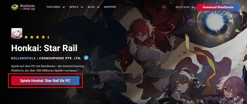 download android emulator Honkai: Star Rail