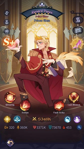 Example of a character from the Madtale review roster