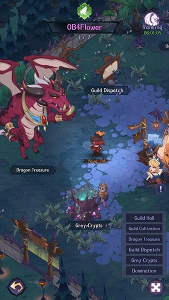 Test of Madtale on the guild and friends system