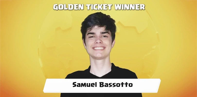 Samuel Bassotto, winner of season 6 of the Clash Royale League 2023 in esport