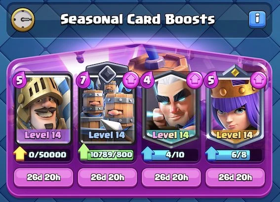 Seasonal map boosts in the S51 CR patch notes